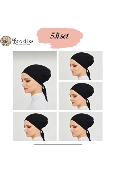 Bonelisa 5 قطع من القطن الممشط