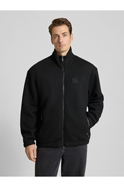 Calvin Klein WOOL BLEND POLAR FLEECE JACKET