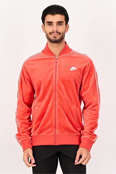 Nike Men Sportswear Fit Long Sleeve Outdoor Jacket, Red