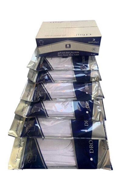 Drosh Men's round-sleeve T-shirt from Darwish, size (L), 6 pieces