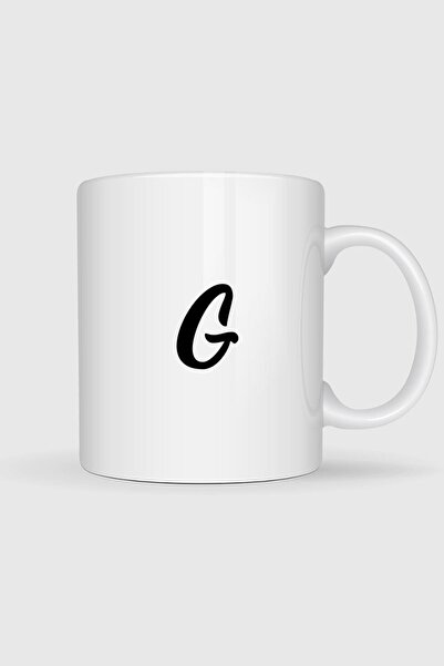 Bahriyeli Collection Letter G Printed Mug