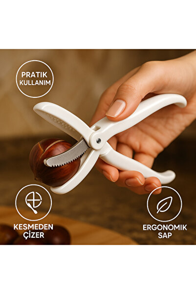 Home Kestane Çizici Pense – Kolay Kestane Çentme Aparatı | Ergonomik Sap – Ke...