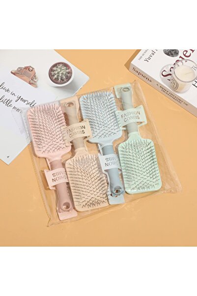 OEM OLWICK Hair Brush, Rectangular, Green