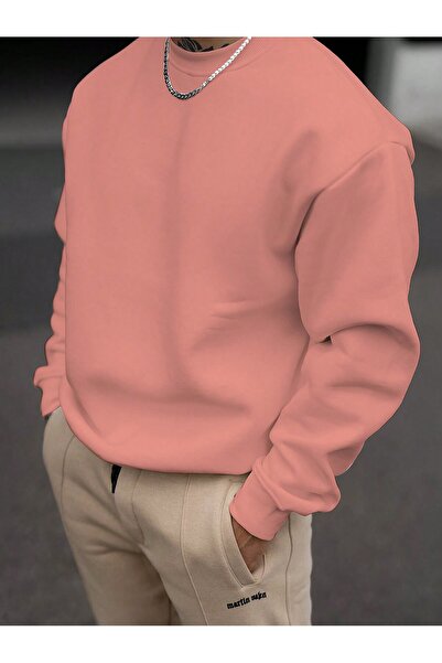 SPORTİVEA BÜYÜK BEDEN ERKEK SWEATSHİRT HIRKA KAZAK OVERSİZE BEDEN