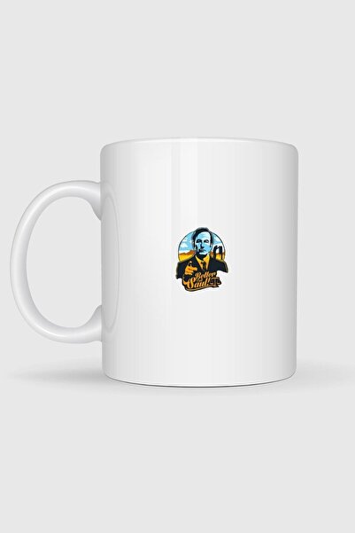Bahriyeli Collection Minimalist Better Call Saul Printed Mug Cup
