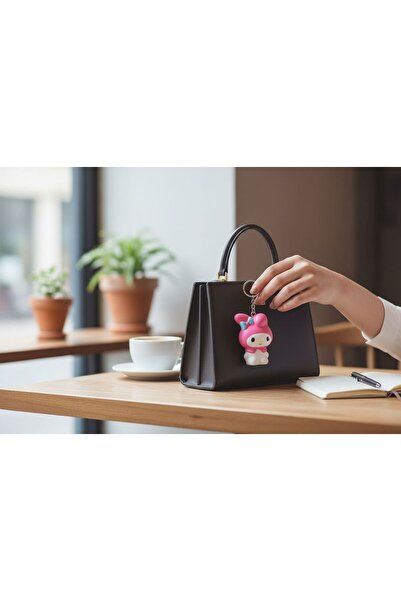 Tatlı Sebep My Melody Kuromi Figure Souvenir Keychain Mixed Shipped