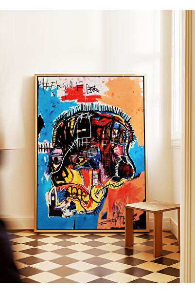 ARTHOUSECOLLECTIVE Jean-Michel Basquiat Poster - Painting Dimensions Frameless Poster