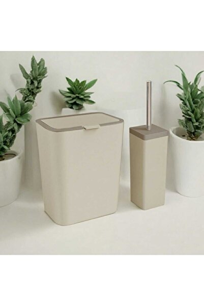 pirimanova MONZA FLİP 2,Lİ BANYO SETİ -BEJ