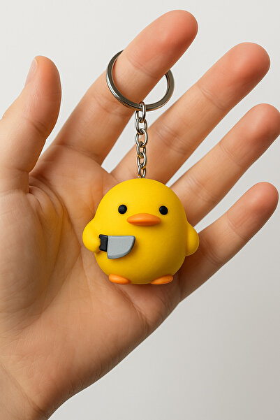 3boyutcraft Katil Civciv Anahtarlık