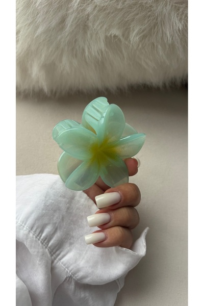 YOYYO Lotus Flower Hair Clip Barrette Colorful Barrette Hair Clip