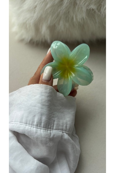 YOYYO Lotus Flower Hair Clip Barrette Colorful Barrette Hair Clip