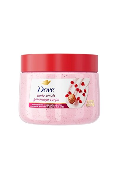 Dove Pack of 12 Body Scrub with Pomegranate Seed & Shea Butter (425 g)