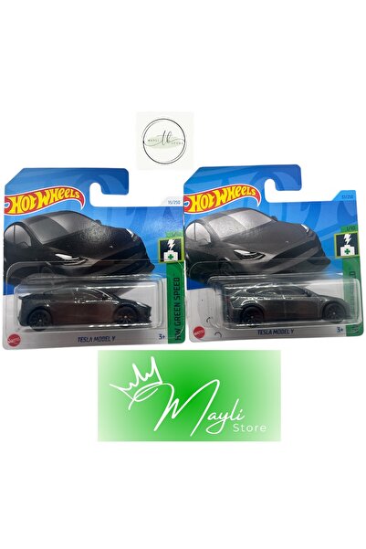 HOT WHEELS Tesla Model Y 1/64 ölçek Lot Maylistore 25/3