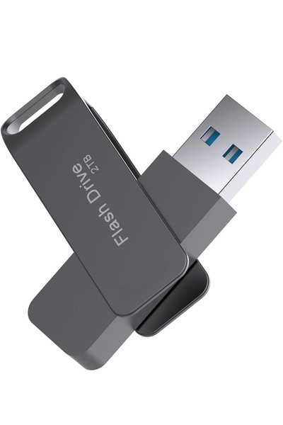 Generic 2TB USB Flash Drive – High-Capacity Portable Memory Stick, Ultra-Fast Data Transfer, Black