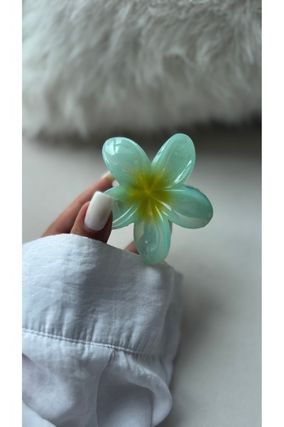YOYYO Lotus Flower Hair Clip Barrette Colorful Barrette Hair Clip