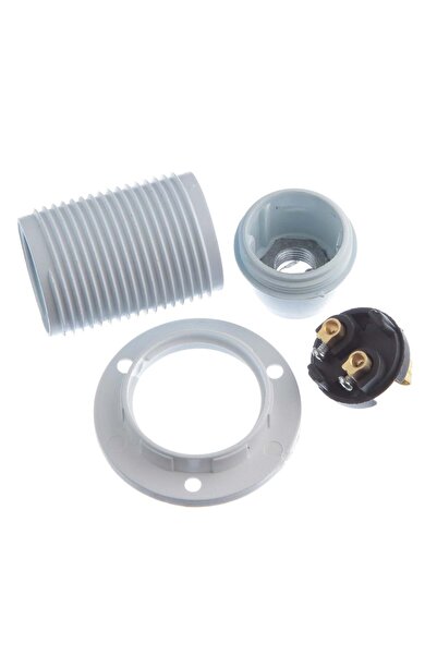 yıldırımavize E14 Tam Dişli, klamensli ve rondelalı Beyaz avize Duyu 6 adet