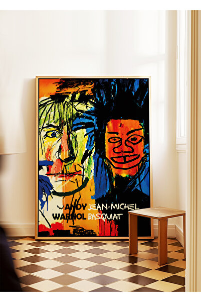 ARTHOUSECOLLECTIVE Jean-Michel Basquiat Poster - Painting Dimensions Frameless Poster