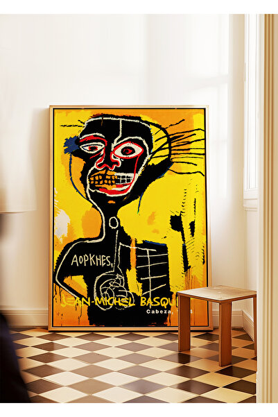 ARTHOUSECOLLECTIVE Jean-Michel Basquiat Poster - Painting Dimensions Frameless Poster