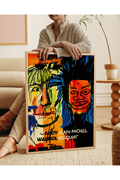 ARTHOUSECOLLECTIVE Jean-Michel Basquiat Poster - Painting Dimensions Frameless Poster