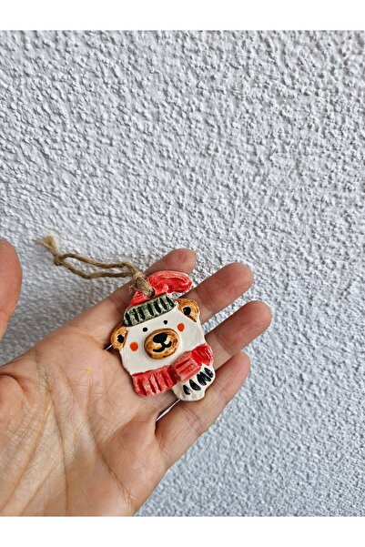 Soli Seramik Handmade Ceramic Santa Claus Christmas Tree Ornament Christmas Gift & Wall Decor Boutique Design