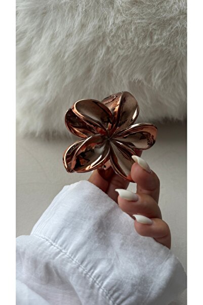 YOYYO Women's Lotus Metallic Buckle Colorful Latch Buckle Hair Accessories Colorful Model