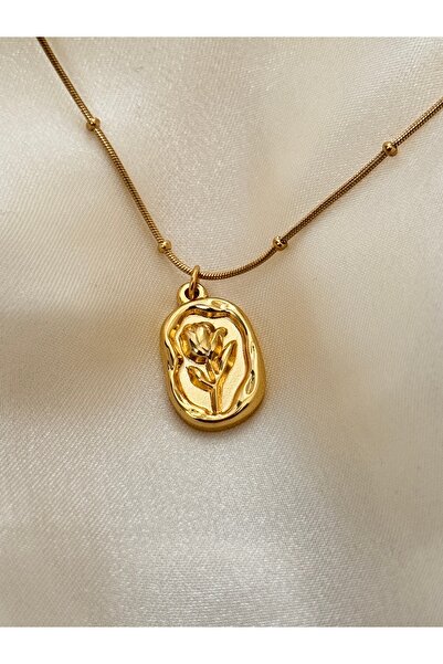 AYS Lale Motif Kolye