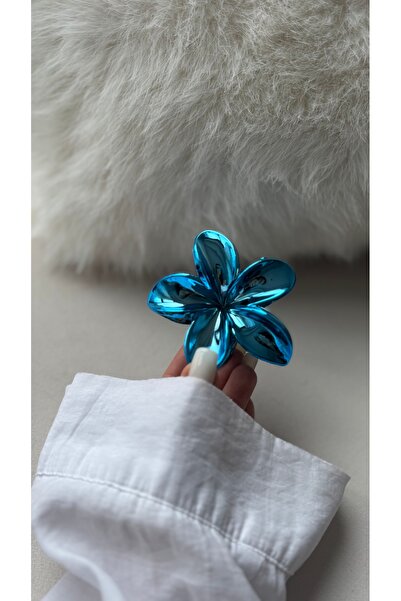 YOYYO Women's Lotus Metallic Buckle Colorful Latch Buckle Hair Accessories Colorful Model