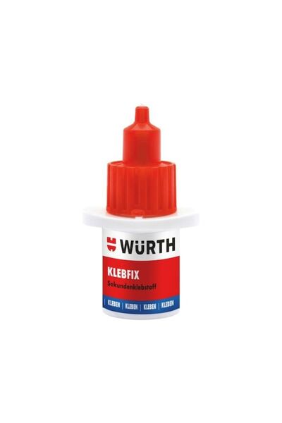 Würth KLEBFIX Süper Yapıştırıcı 5GR | Metal, Plastik ve Lastik İçin Hızlı Yap...