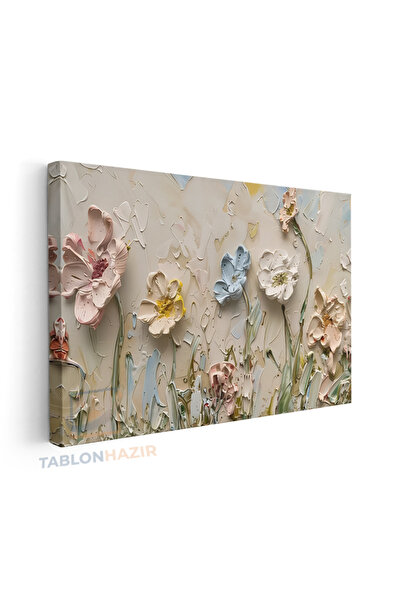 tablonhazır Yatay Kanvas Duvar Tablosu Soyutsanat7 Salon Tablosu Ofis Tablosu...