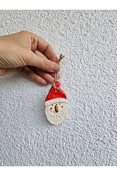 Soli Seramik Handmade Ceramic Santa Claus Christmas Tree Ornament Christmas Gift & Wall Decor Boutique Design