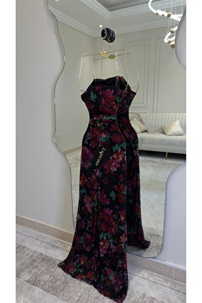ABRARYZ Floral patterned evening dress