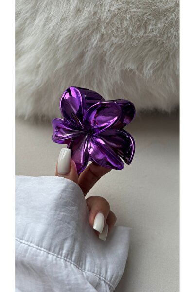 YOYYO Women's Lotus Metallic Buckle Colorful Latch Buckle Hair Accessories Colorful Model