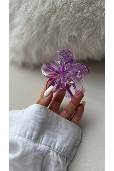 YOYYO Transparent Lotus Hairpin Floral Model Hairpin Women's Hairpin Accessory