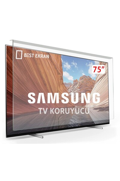 Bestekran SAMSUNG 75AU7000 TV EKRAN KORUYUCU 75" inç 190 Ekran Crystal smart ...