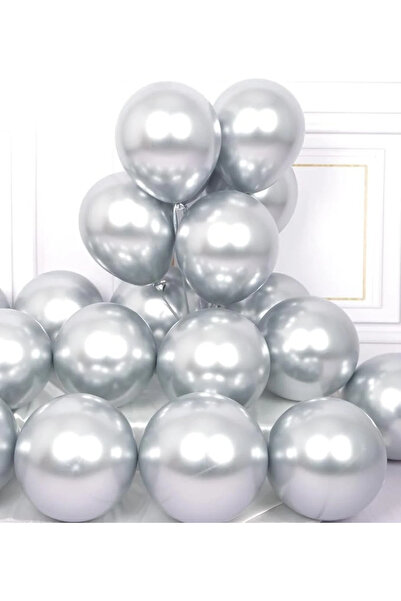 Parti Zamanı Metalik Balon Yüksek Kalite 5 Adet
