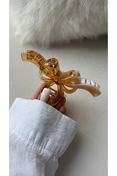 YOYYO Agrafă de păr colorată cu model de agrafă cu fundă colorată pentru femei