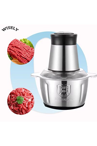 Milara Wholesale electric meat and vegetable chopper, 3L CHOPPER with stainless steel handle, 1000 W