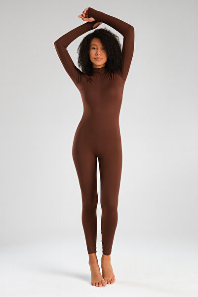 MAİMODA Tesettür Mayo Yüzücü Parmak Geçirmeli Tulum