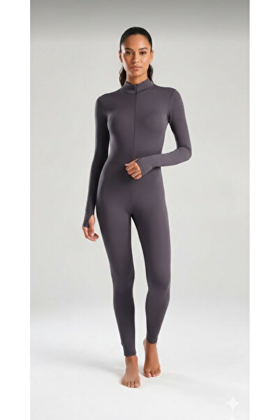 MAİMODA Tesettür Mayo Yüzücü Parmak Geçirmeli Tulum