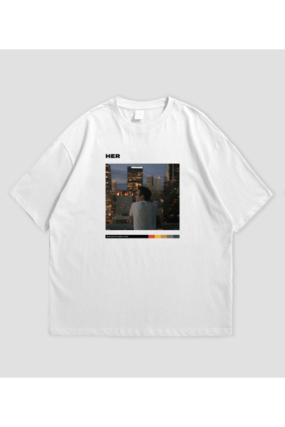 SVART WEAR Every Movie Printed Oversized Unisex T-Shirt