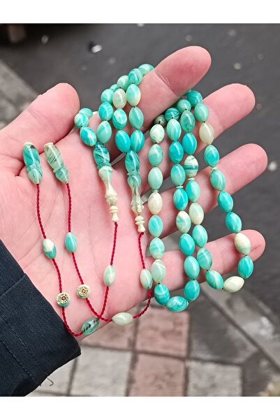 tesbihciadam Master Work Squeezing Amber Prayer Beads