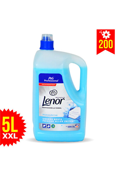 lenor Balsam de rufe Professional Meeresbrise , 200 de spalari, 5 L
