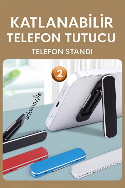 adornazzle Taşınabilir Katlanabilir Telefon Tutucu, Ultra Hafif, Cep Boy Tele...