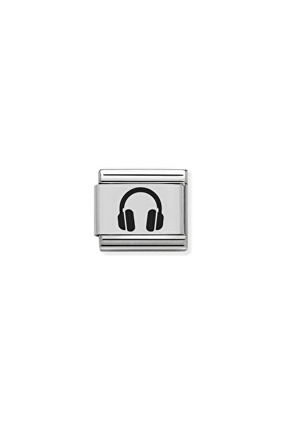 Sortie Aksesuar Kulaklık Figürlü Müzik Serisi Paslanmaz Çelik İtalyan Charm B...