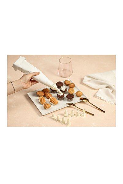 Porland Conforte Fildişi Krema Torbası 700 ml 9 Başlıklı