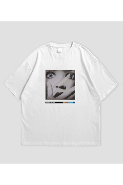 SVART WEAR Filmul Scream cu imprimeu supradimensionat Unisex tricou