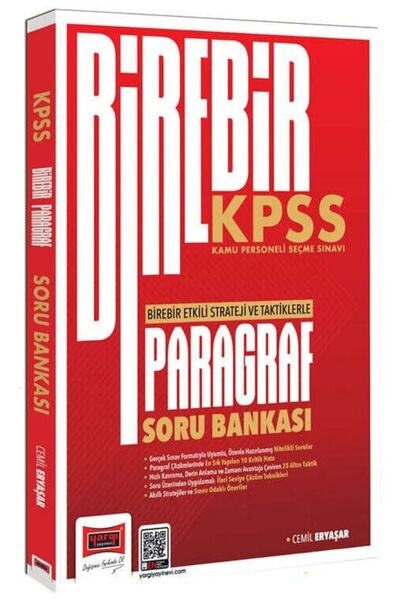 Yargı Yayınları Yargı 2026 KPSS Paragraf Birebir Soru Bankası Çözümlü - Cemil...