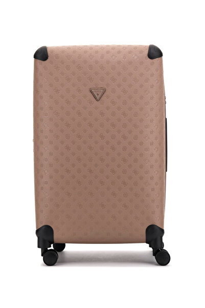 Guess Krem Çekçekli Sert Valiz TWDP7452988
