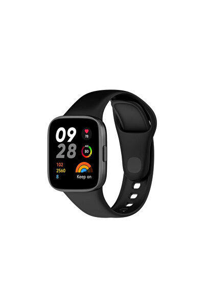 Marsilyan Redmi Watch 3 Classic Band (Not a Watch) - Black