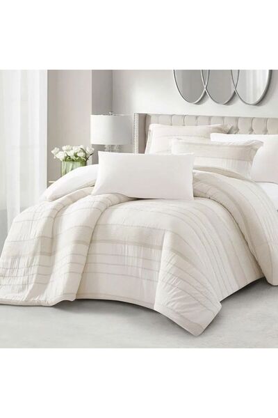 Reiashn Luxurious 100% cotton linen summer double bedsheet